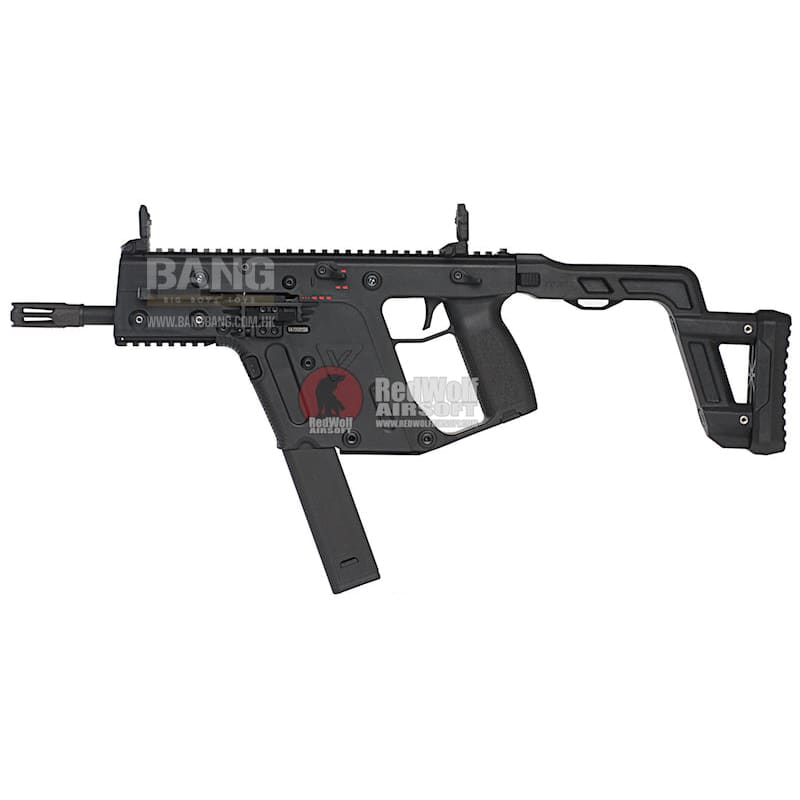 KRYTAC KRISS Vector AEG SMG Rifle - Black - Bang Bang Airsoft