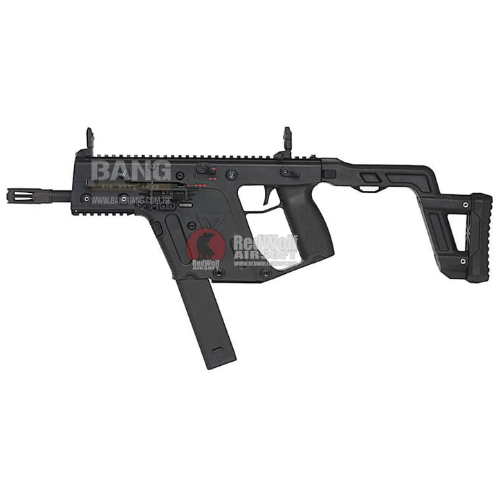 KRYTAC KRISS Vector AEG SMG Rifle - Black - Bang Bang Airsoft