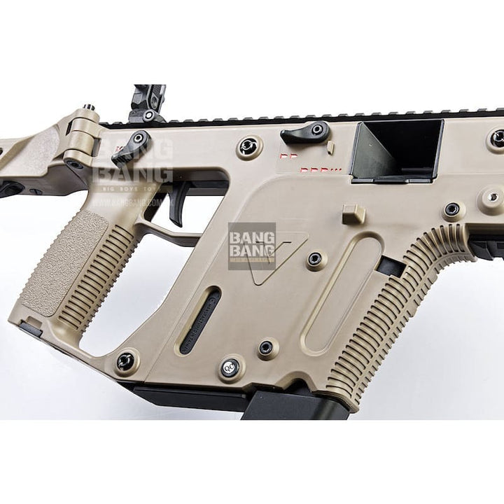 KRYTAC KRISS Vector AEG SMG Rifle - FDE - Bang Bang Airsoft