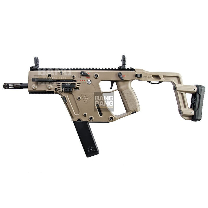KRYTAC KRISS Vector AEG SMG Rifle - FDE - Bang Bang Airsoft