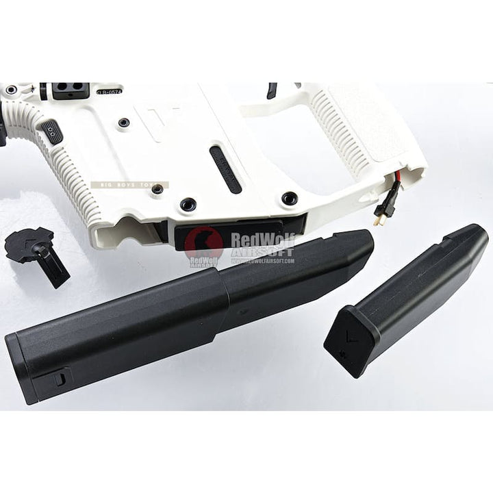 KRYTAC KRISS Vector Limited Edition 'Alpine White' AEG SMG Rifle (with Mock Suppressor) - Bang Bang Airsoft