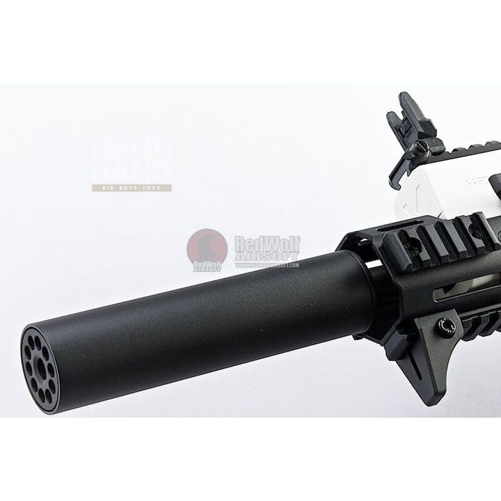KRYTAC KRISS Vector Limited Edition 'Alpine White' AEG SMG Rifle (with Mock Suppressor) - Bang Bang Airsoft