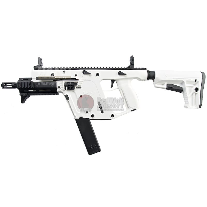 KRYTAC KRISS Vector Limited Edition 'Alpine White' AEG SMG Rifle - Bang Bang Airsoft