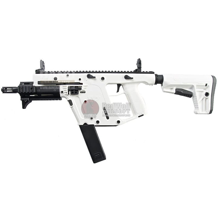 KRYTAC KRISS Vector Limited Edition 'Alpine White' AEG SMG Rifle - Bang Bang Airsoft