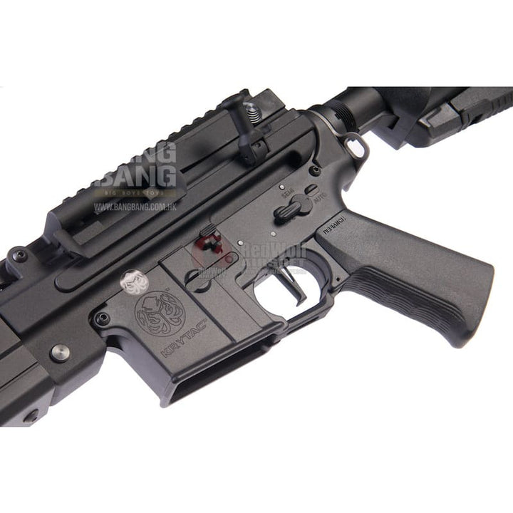 KRYTAC Trident LMG Enhanced (LMG - E) AEG - Black - Bang Bang Airsoft