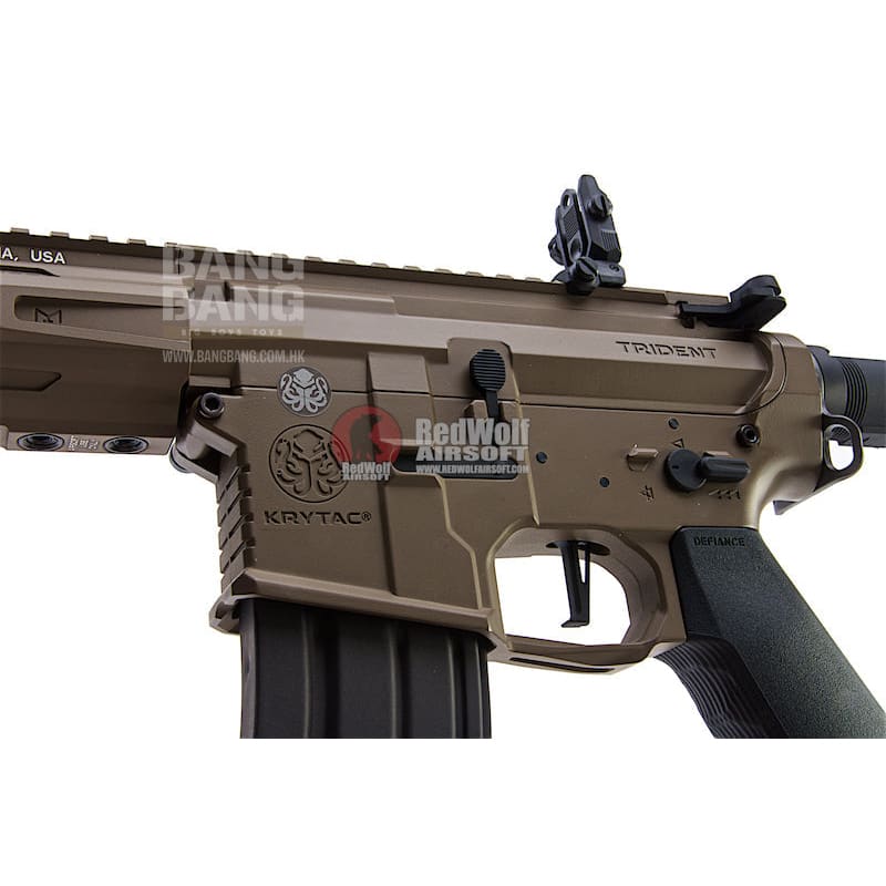 KRYTAC Trident MK2 SPR AEG (M - LOK) - FDE - Bang Bang Airsoft