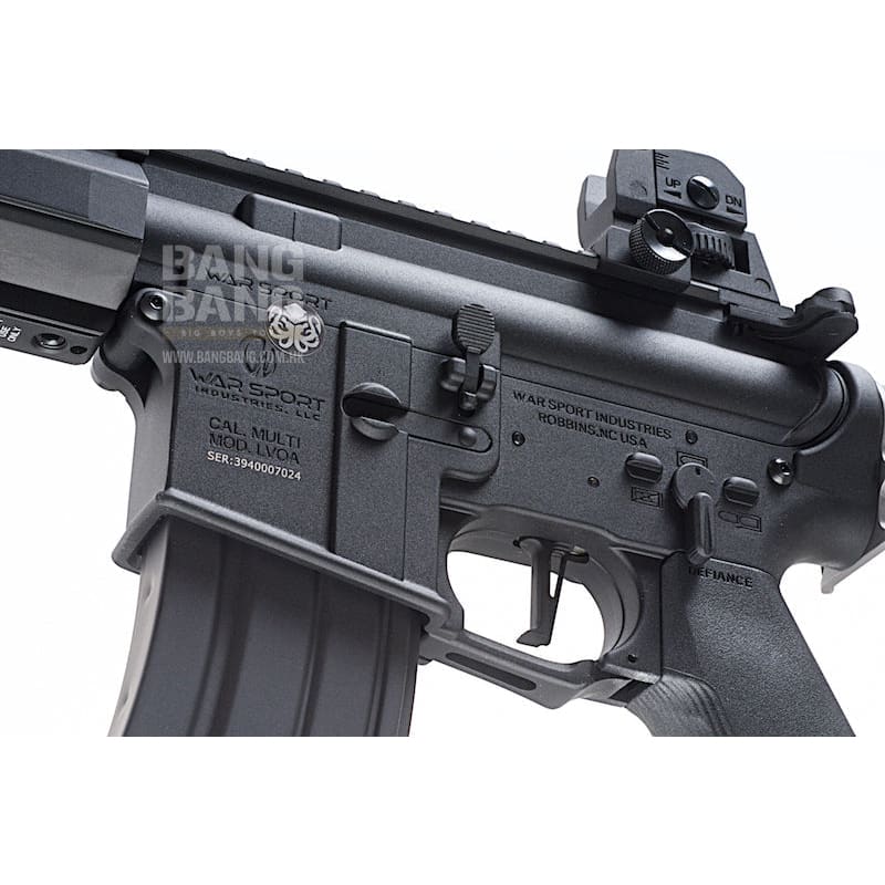 KRYTAC War Sport LVOA - C AEG - Black - Bang Bang Airsoft