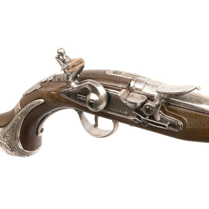KTW Flintlock Pistol (Air Cocking Gun) - Bang Bang Airsoft