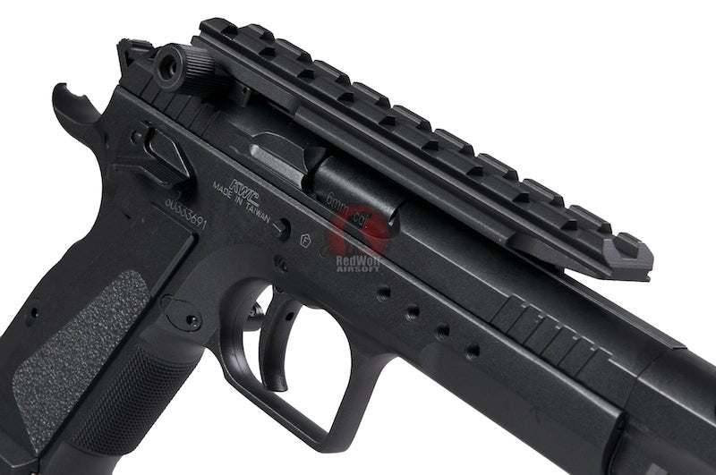 KWC CZ75 Competition CO2 Airsoft Pistol (6mm Blowback Model) - Bang Bang Airsoft