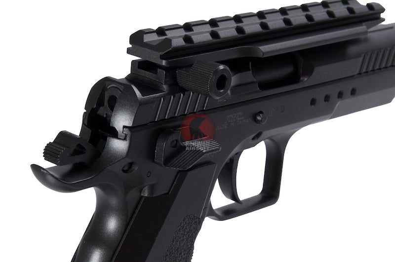 KWC CZ75 Competition CO2 Airsoft Pistol (6mm Blowback Model) - Bang Bang Airsoft