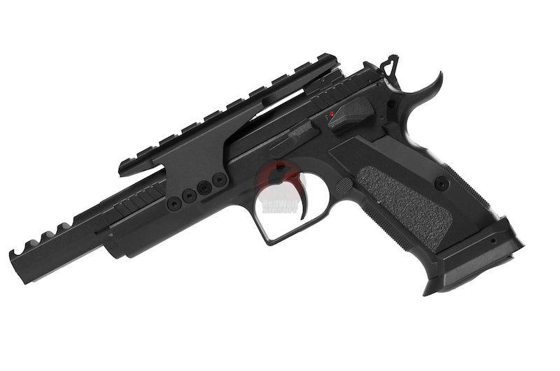 KWC CZ75 Competition CO2 Airsoft Pistol (6mm Blowback Model) - Bang Bang Airsoft