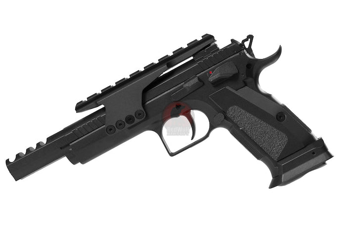 KWC CZ75 Competition CO2 Airsoft Pistol (6mm Blowback Model) - Bang Bang Airsoft
