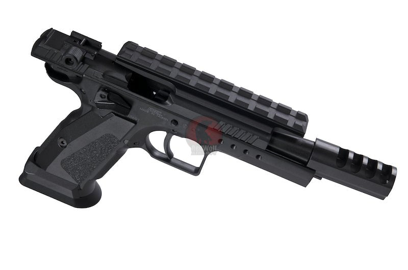 KWC CZ75 Competition CO2 Airsoft Pistol (6mm Blowback Model) - Bang Bang Airsoft