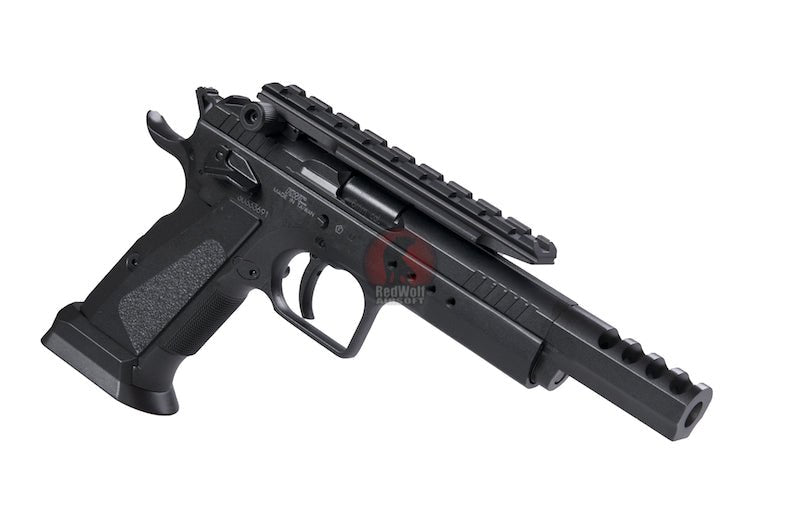 KWC CZ75 Competition CO2 Airsoft Pistol (6mm Blowback Model) - Bang Bang Airsoft