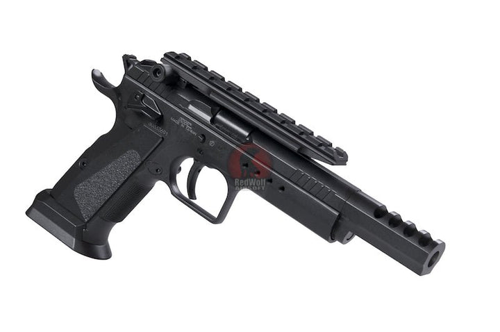 KWC CZ75 Competition CO2 Airsoft Pistol (6mm Blowback Model) - Bang Bang Airsoft