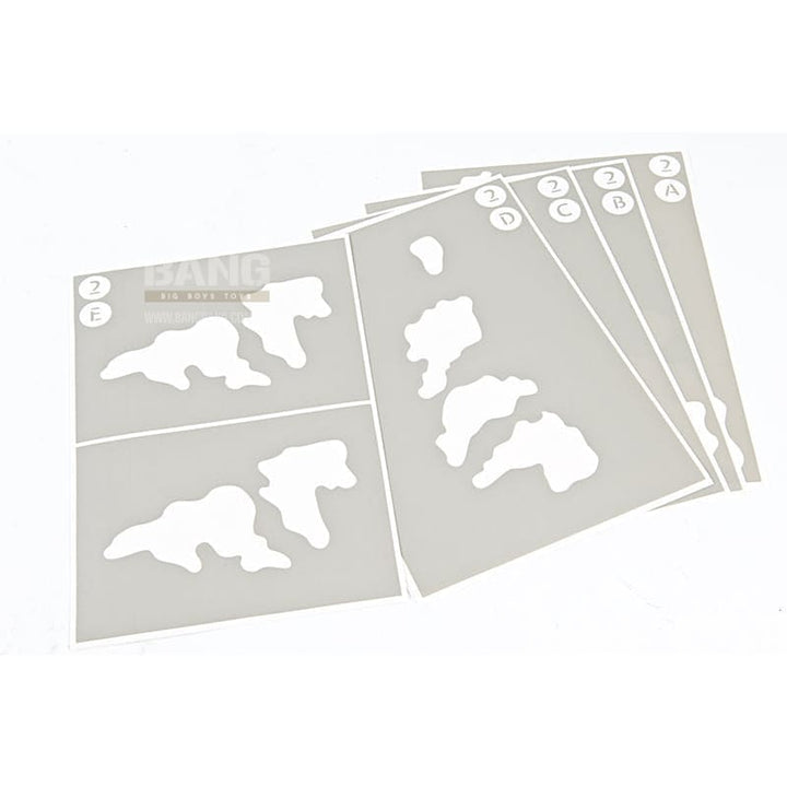 Landscape Stencil Set 'A - Tacs FG' - Bang Bang Airsoft