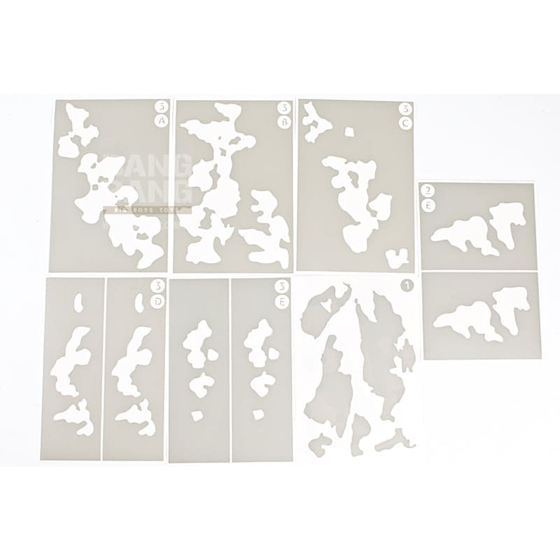 Landscape Stencil Set 'A - Tacs FG' - Bang Bang Airsoft