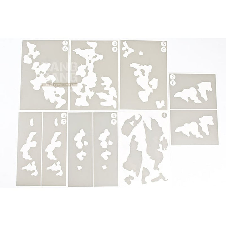 Landscape Stencil Set 'A - Tacs FG' - Bang Bang Airsoft