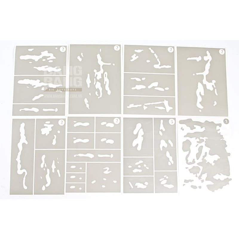 Landscape Stencil Set 'Multicam' - Bang Bang Airsoft