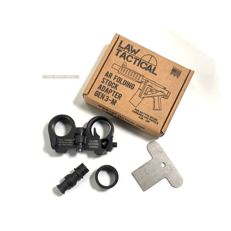 LAW TACTICAL M4 GEN 3 - M FOLDING STOCK ADAPTER (GBB Version) - Bang Bang Airsoft
