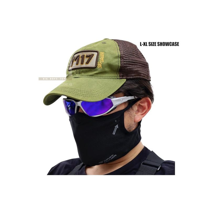 Laylax (Battle Style) AeroFlex Face Guard - Black (Size L - XL) - Bang Bang Airsoft