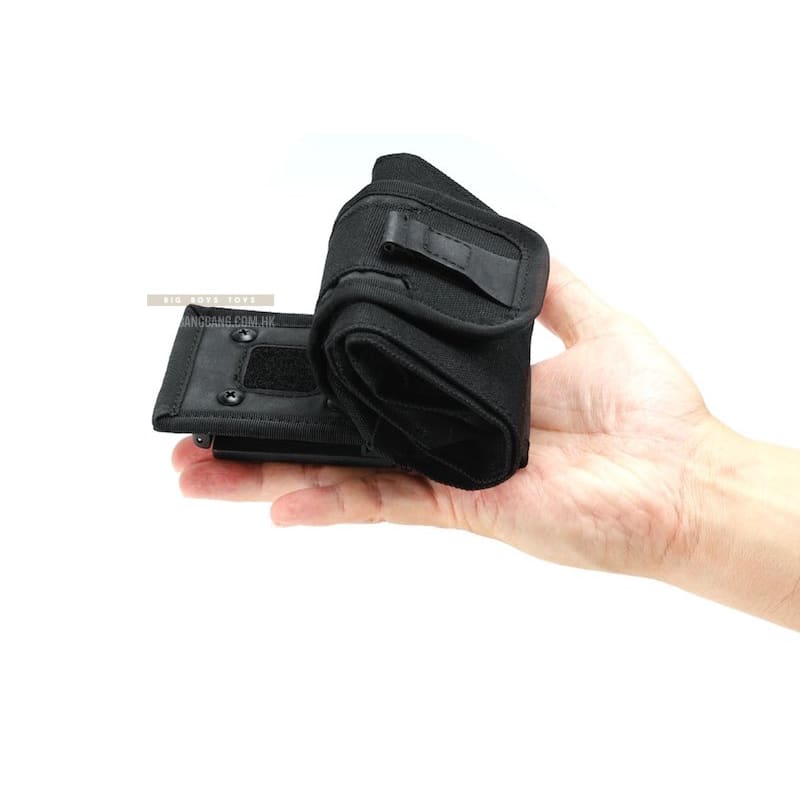 Laylax (Battle Style) Compact Dump Pouch - Black - Bang Bang Airsoft