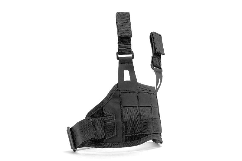 Laylax (Battle Style) Compact Leg Panel - Black - Bang Bang Airsoft