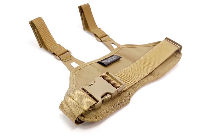Laylax (Battle Style) Compact Leg Panel - Black - Bang Bang Airsoft