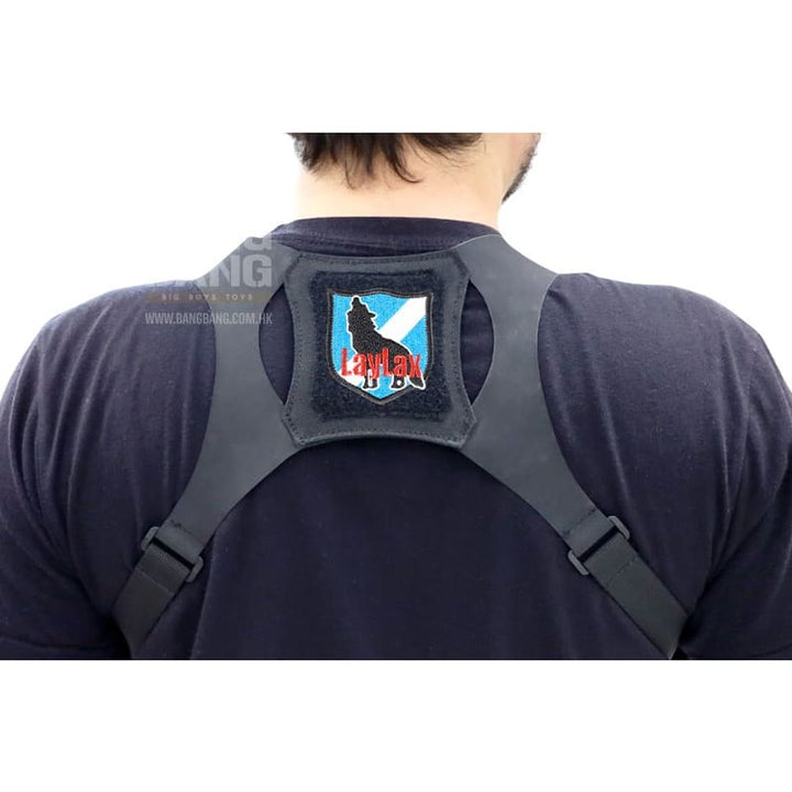 Laylax (Battle Style) Compact Molle Chest Rig - BK - Bang Bang Airsoft
