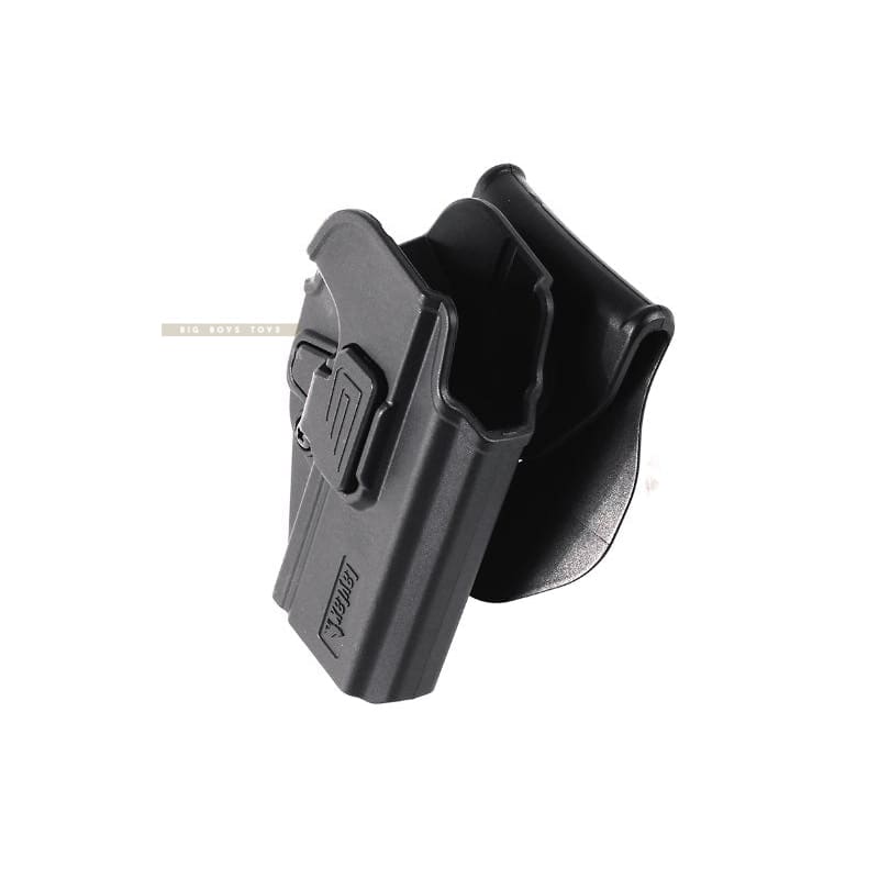 Laylax (Battle Style) CQC Holster for SIG AIR M17 GBB Pistol (Right Hand) - Black - Bang Bang Airsoft