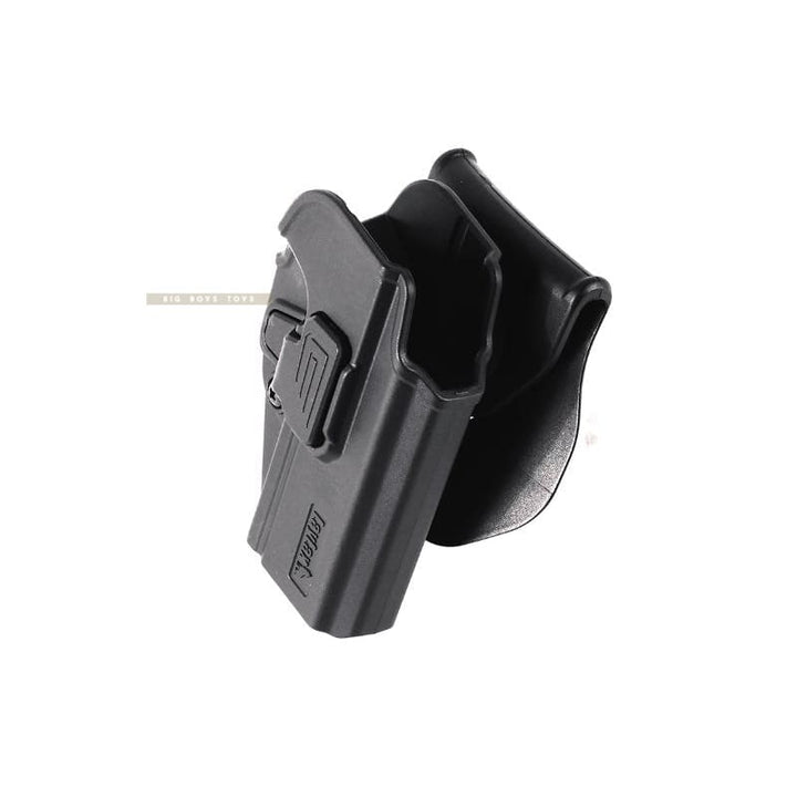 Laylax (Battle Style) CQC Holster for SIG AIR M17 GBB Pistol (Right Hand) - Black - Bang Bang Airsoft