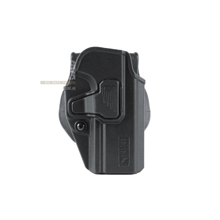 Laylax (Battle Style) CQC Holster for SIG AIR M17 GBB Pistol (Right Hand) - Black - Bang Bang Airsoft