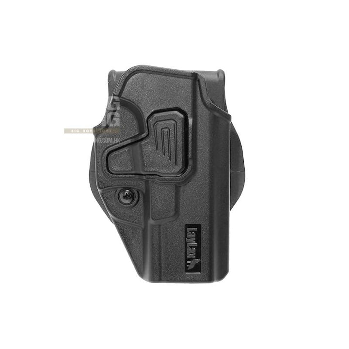 Laylax (Battle Style) CQC Holster Left Handed for Tokyo Marui G17/18c/19/22/26, Umarex G17/19/19x GBB - BK - Bang Bang Airsoft