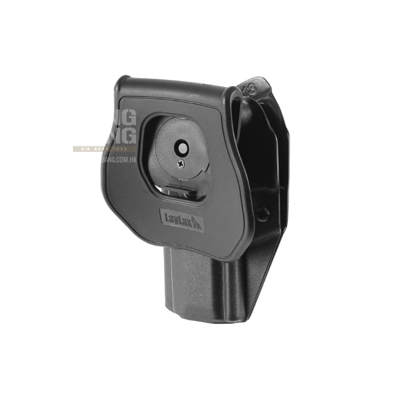 Laylax (Battle Style) Kydex Holster for SIG AIR M17 GBB Pistol (Right Hand) - Black - Bang Bang Airsoft