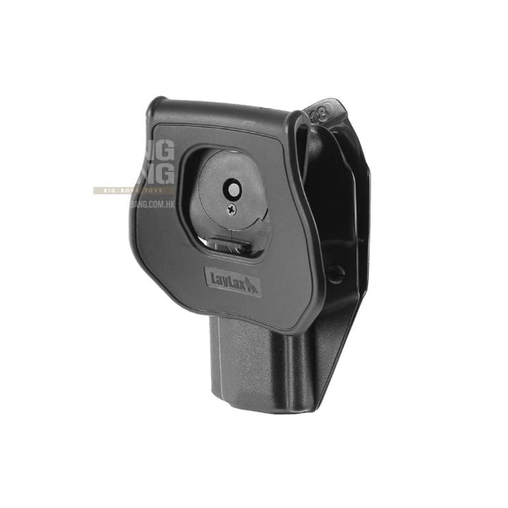 Laylax (Battle Style) Kydex Holster for SIG AIR M17 GBB Pistol (Right Hand) - Black - Bang Bang Airsoft