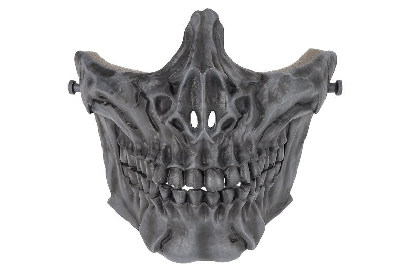 Laylax (Battle Style) Skull Face Guard (Shadow Black) - Bang Bang Airsoft