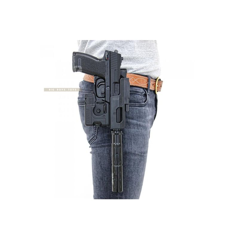 Laylax (Battle Style) Socom MK23 Breakout Holster (Right Hand) - Black - Bang Bang Airsoft