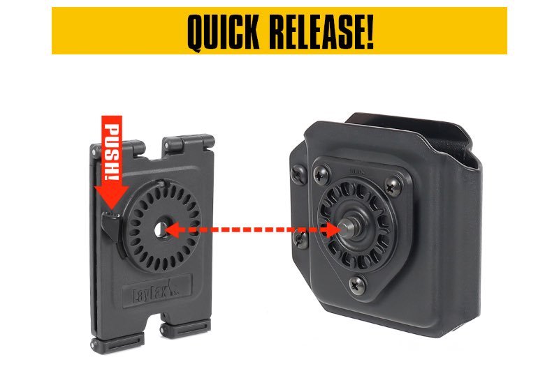 Laylax (Battle Style) Tokyo Marui AKM GBB / AK AEG Airsoft Series Kydex Magazine Holder - Bang Bang Airsoft