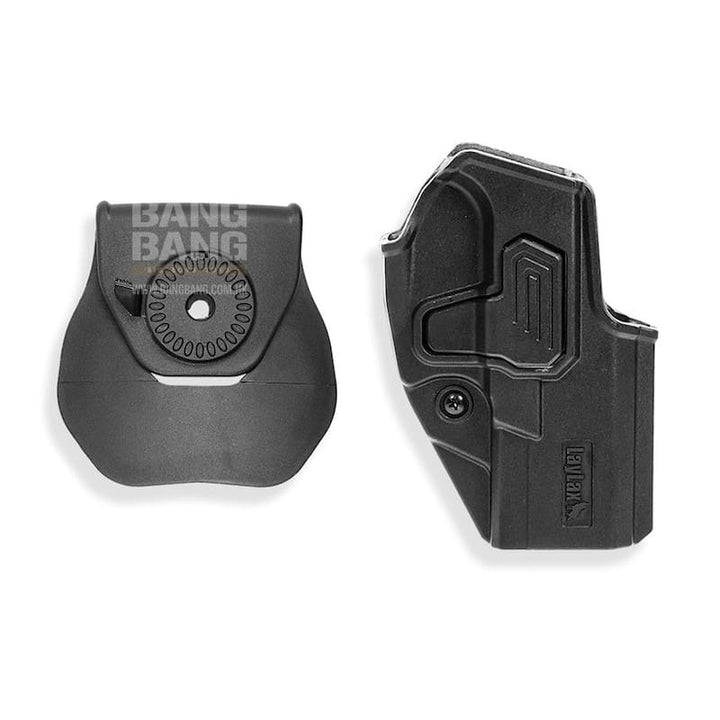 Laylax CQC Battle Style Holster (Right Handed) for Tokyo Marui NBB SOCOM Mk23 GBB Pistol - Black - Bang Bang Airsoft