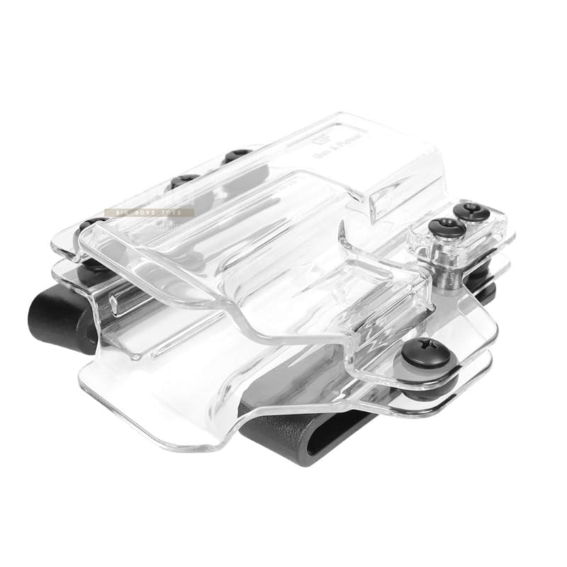 Laylax Garuda Tokyo Marui Glock Series 2 Way Holster (Right Hand - Clear) - Bang Bang Airsoft