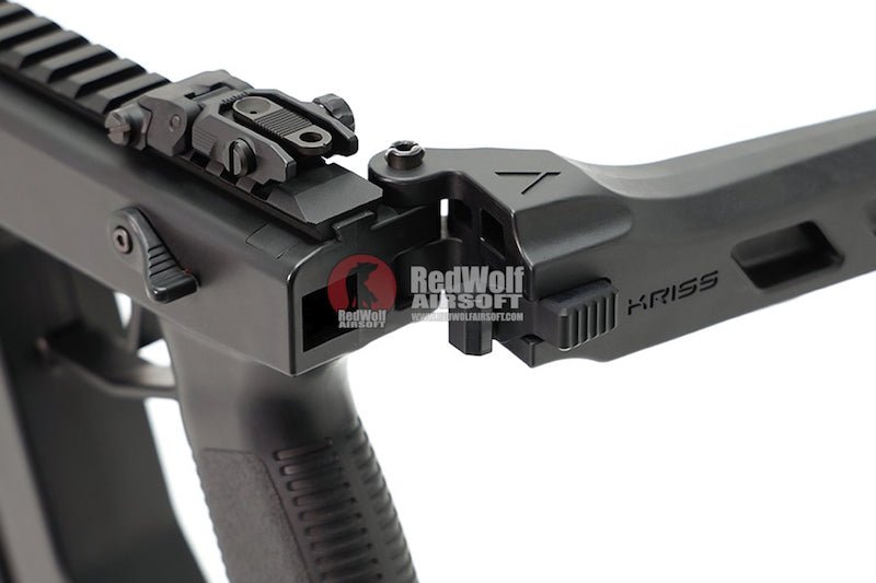 Laylax Hard Stock Lock Hook for Krytac Kriss Vector AEG & GBB SMG Rifle - Black - Bang Bang Airsoft