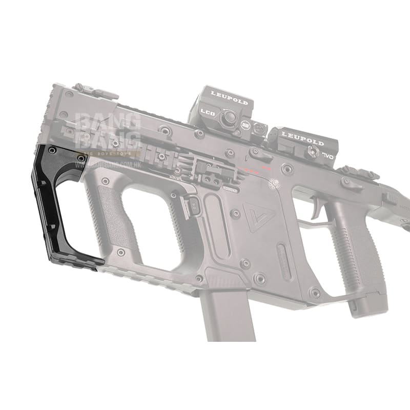 Laylax (L.A.S.) Strike Knuckle Guard for Kiss Vector Airsoft AEG SMG Rifle - Black - Bang Bang Airsoft