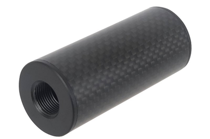 Laylax MODE - 2 Carbon Fiber FAT Silencer (14mm CCW, L: 70mm) - Bang Bang Airsoft