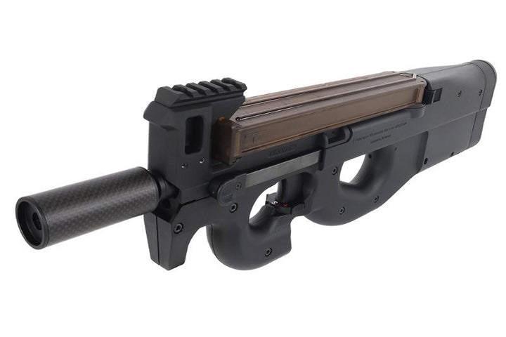 Laylax MODE - 2 Carbon Fiber FAT Silencer (14mm CCW, L: 70mm) - Bang Bang Airsoft