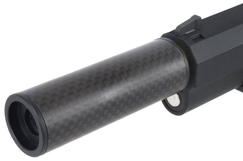 Laylax MODE - 2 Carbon Fiber Slim Silencer (14mm CCW, L: 70mm) - Bang Bang Airsoft