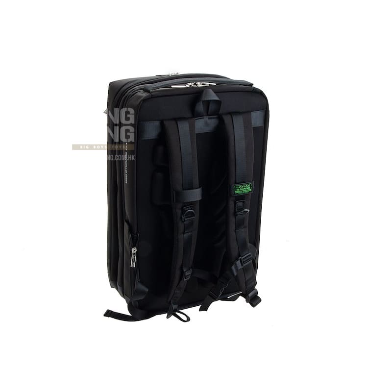 Laylax Multi Gaming Ruck (Dimensions: H510mm × W320mm × D215mm) - Black - Bang Bang Airsoft