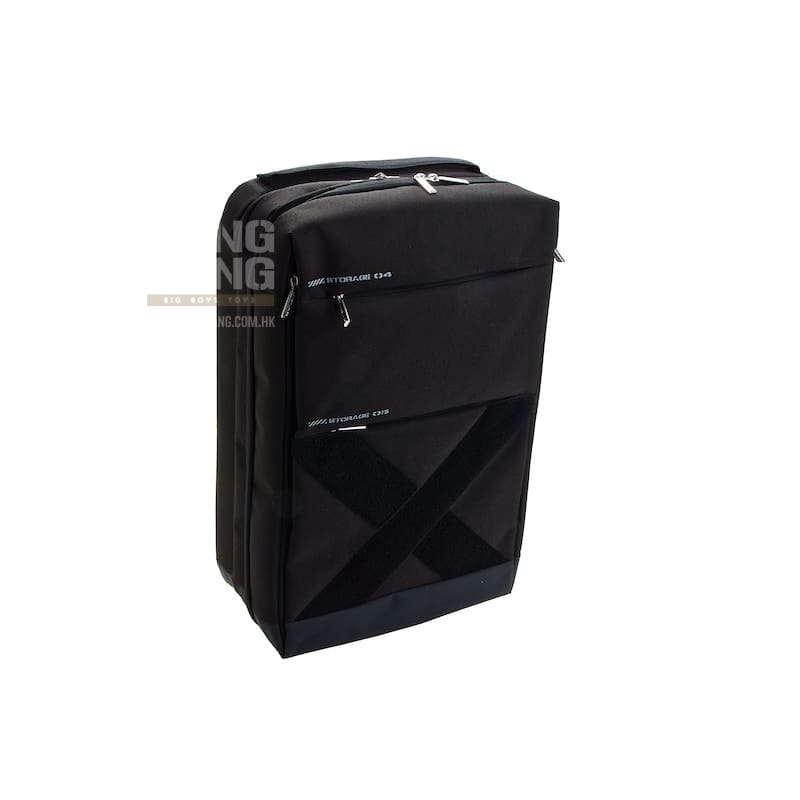 Laylax Multi Gaming Ruck (Dimensions: H510mm × W320mm × D215mm) - Black - Bang Bang Airsoft