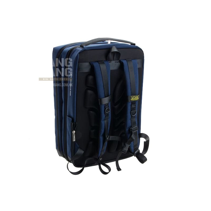 Laylax Multi Gaming Ruck (Dimensions: H510mm × W320mm × D215mm) - Navy - Bang Bang Airsoft