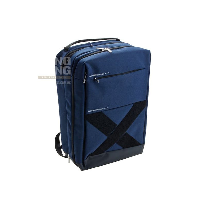 Laylax Multi Gaming Ruck (Dimensions: H510mm × W320mm × D215mm) - Navy - Bang Bang Airsoft