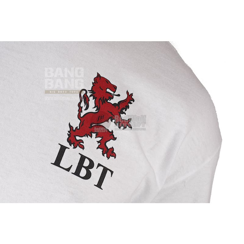 Lbt t-shirt - large size / white free shipping on sale